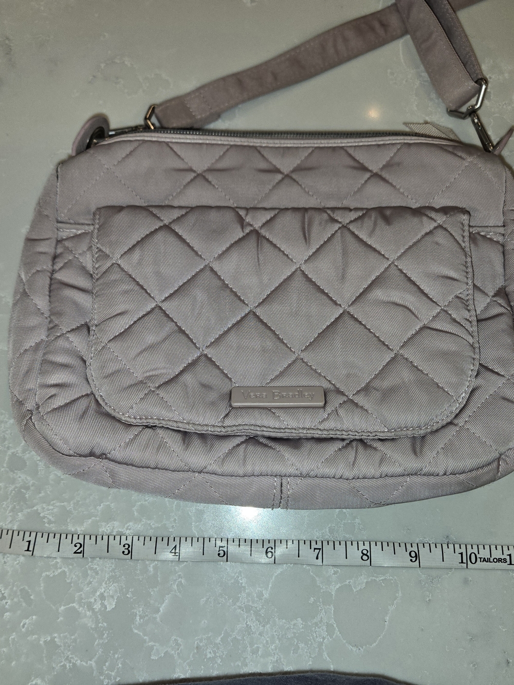 Vera Bradley Quilted Light Mauve Crossbody Bag